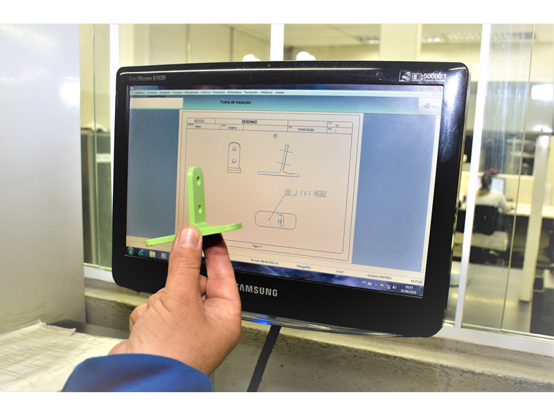 Registering parts